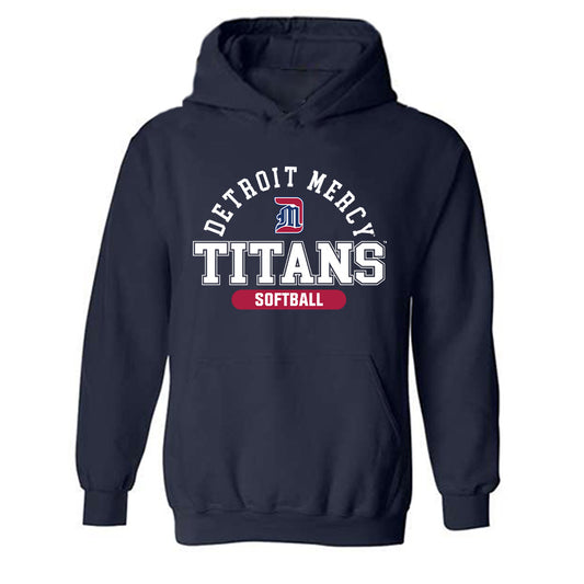 Detroit Mercy - NCAA Softball : Jaycee Reams - Classic Shersey Hooded Sweatshirt-0