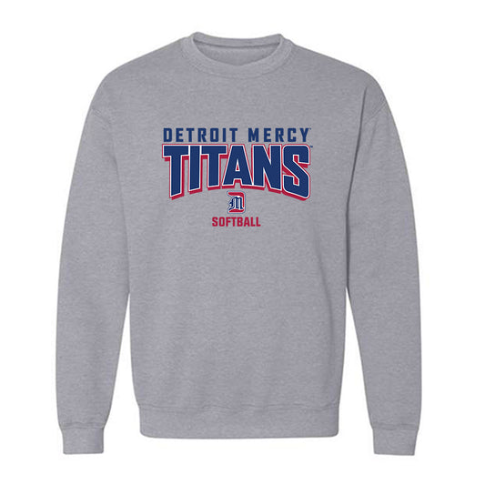Detroit Mercy - NCAA Softball : Allison Fluker - Classic Shersey Crewneck Sweatshirt-0