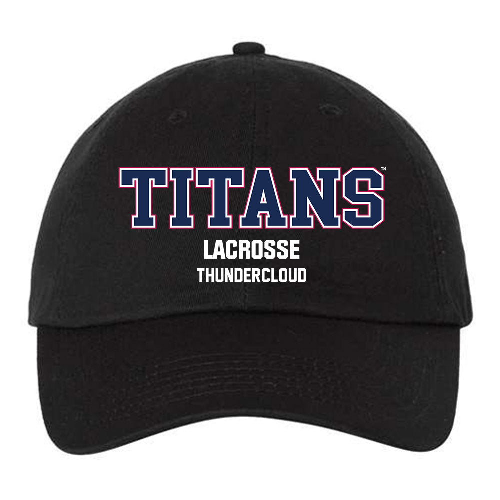 Detroit Mercy - NCAA Men's Lacrosse : Marcus Thundercloud - Dad Hat-0