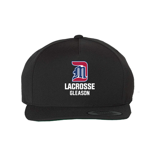 Detroit Mercy - NCAA Men's Lacrosse : Zach Gleason - Snapback Hat-0