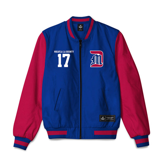 Detroit Mercy - NCAA Softball : Mikayla La Bounty - Bomber Jacket-0
