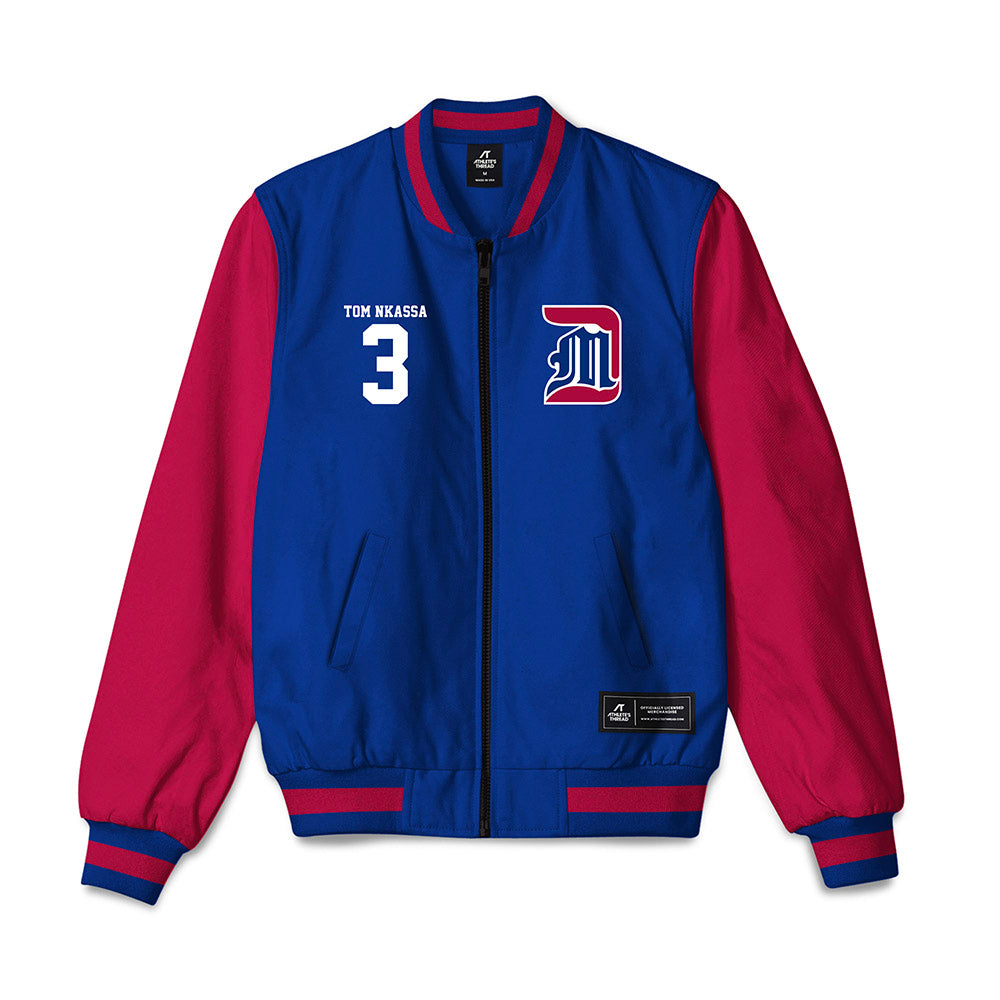 Detroit Mercy - NCAA Men's Soccer : Tom Nkassa - Bomber Jacket-0