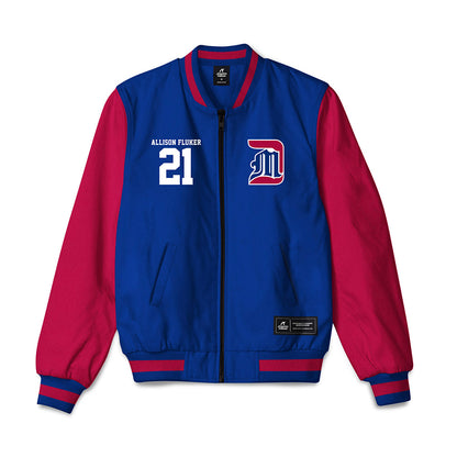 Detroit Mercy - NCAA Softball : Allison Fluker - Bomber Jacket-0