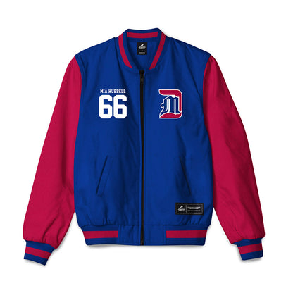 Detroit Mercy - NCAA Softball : Mia Hubbell - Bomber Jacket-0