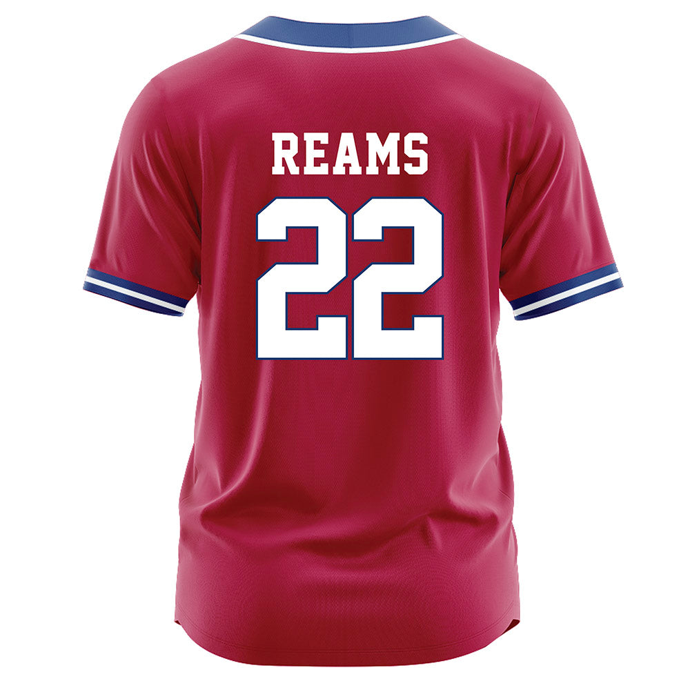 Detroit Mercy - NCAA Softball : Jaycee Reams - Red Jersey-1