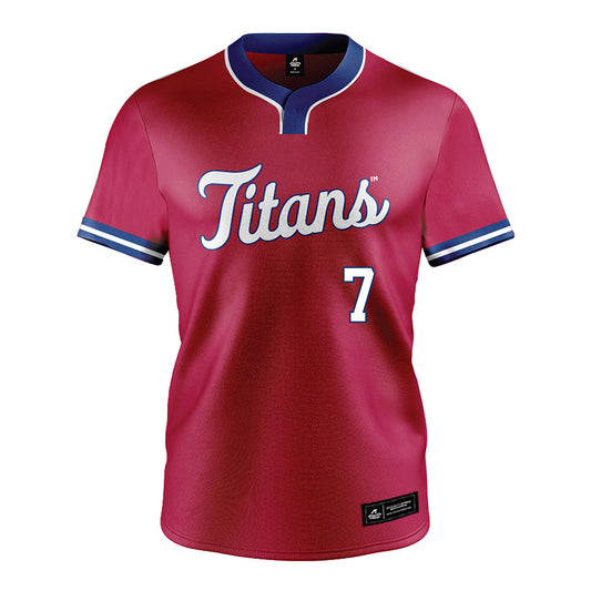 Detroit Mercy - NCAA Softball : Katie Modrzejewski - Red Jersey-0