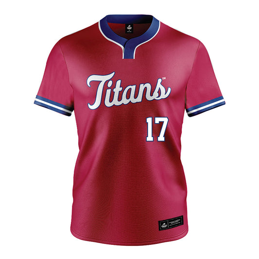 Detroit Mercy - NCAA Softball : Mikayla La Bounty - Red Jersey-0