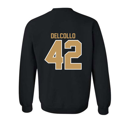 Oakland - NCAA Baseball : Drew Delcollo - Classic Shersey Crewneck Sweatshirt-1