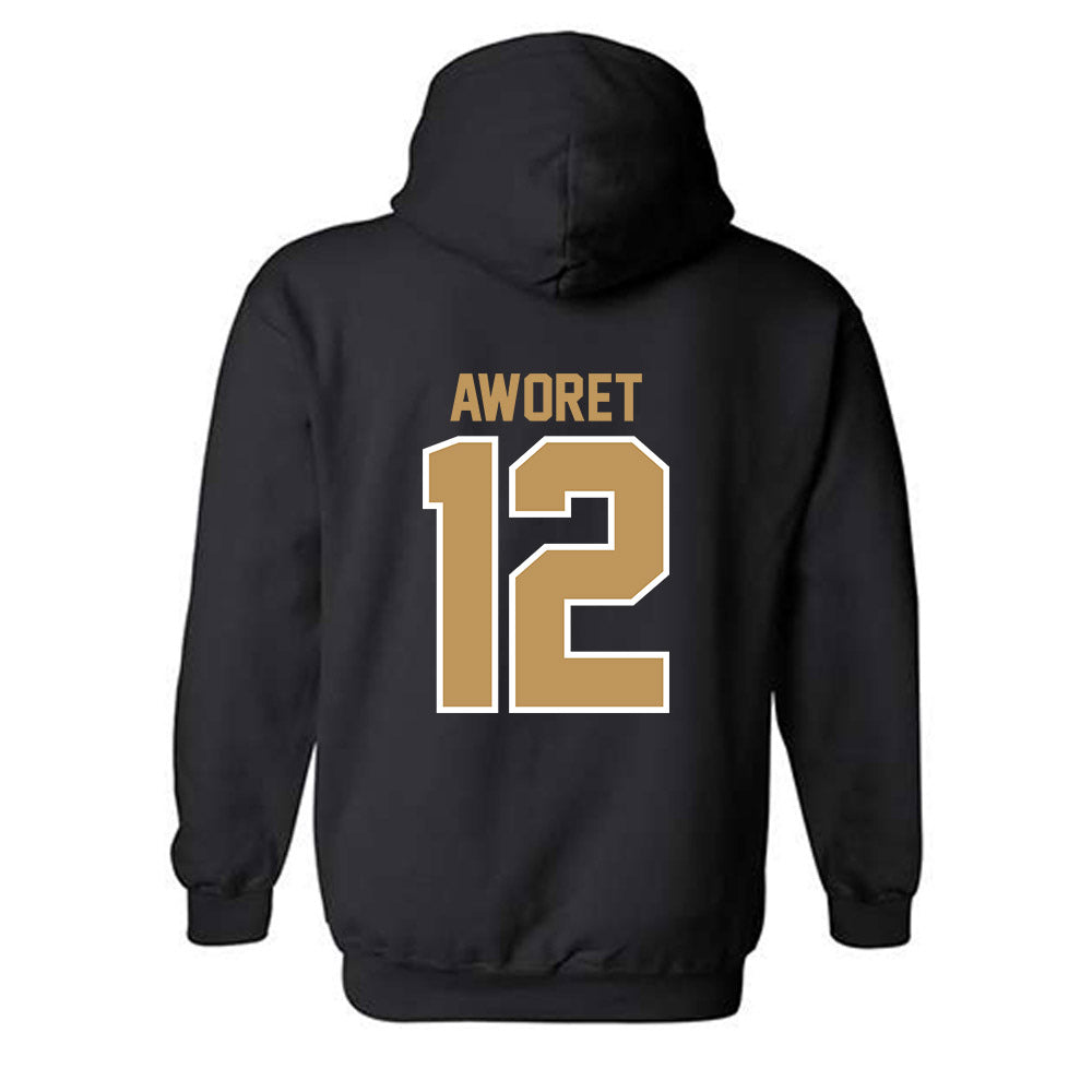 Oakland - NCAA Women's Basketball : Ilris Aworet - Classic Shersey Hooded Sweatshirt-1