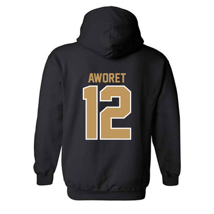 Oakland - NCAA Women's Basketball : Ilris Aworet - Classic Shersey Hooded Sweatshirt-1