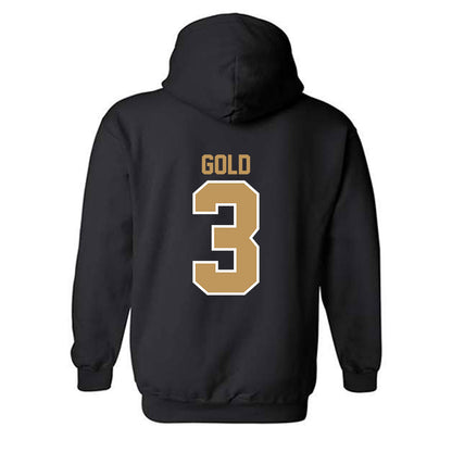 Oakland - NCAA Women's Basketball : Layla Gold - Classic Shersey Hooded Sweatshirt-1