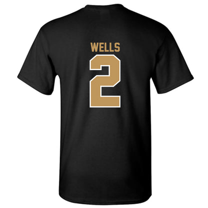 Oakland - NCAA Men's Basketball : Ziare Wells - Classic Shersey T-Shirt-1
