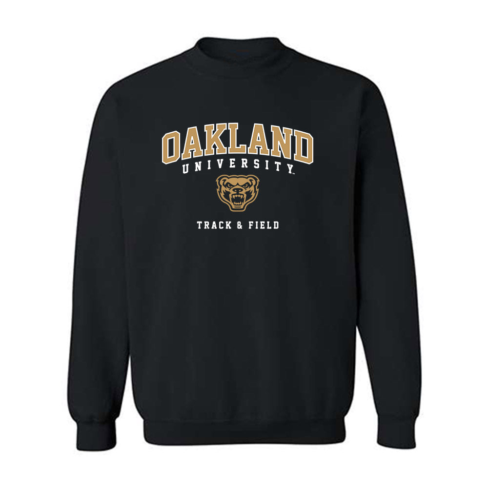 Oakland - NCAA Men's Track & Field : Romario Jackson - Classic Shersey Crewneck Sweatshirt-0