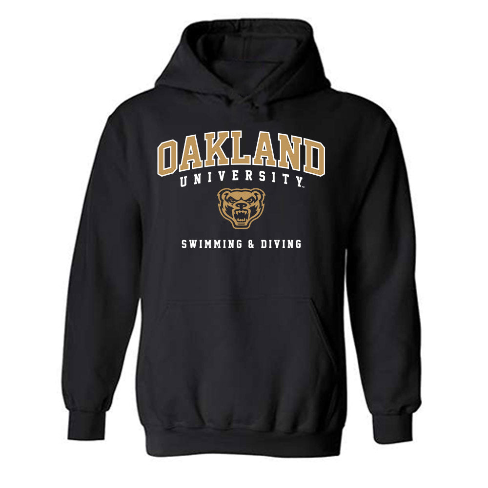 Oakland - NCAA Women's Swimming & Diving : Hannah Clark - Classic Shersey Hooded Sweatshirt-0