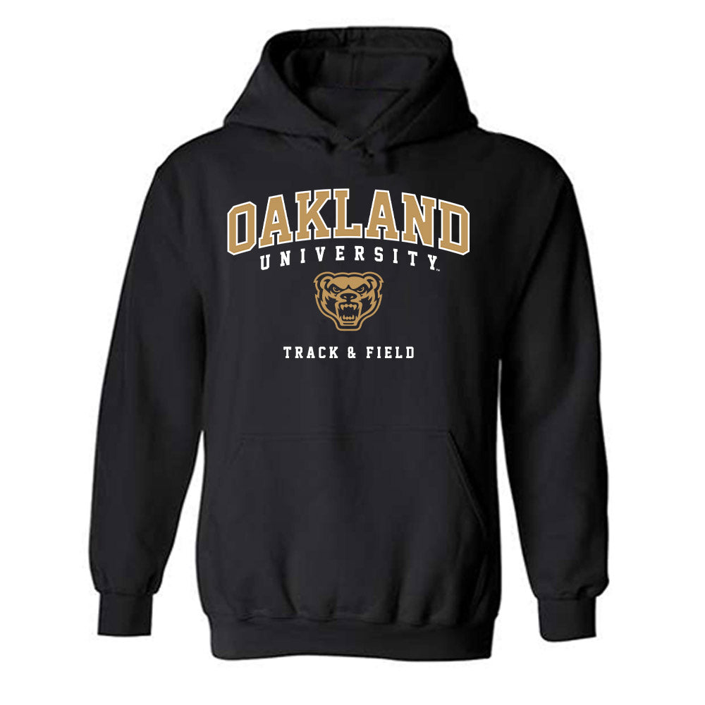 Oakland - NCAA Women's Track & Field : Ke'vina Finch - Classic Shersey Hooded Sweatshirt-0