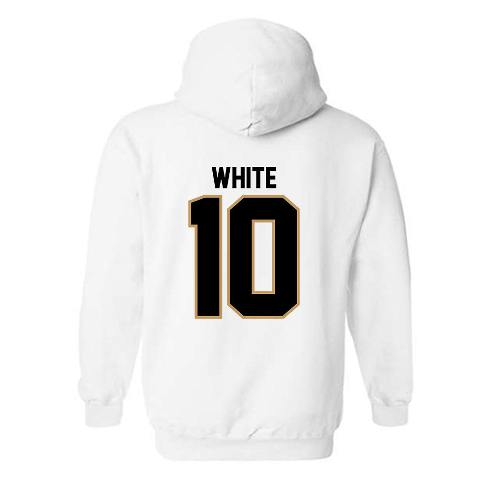 Oakland - NCAA Men's Basketball : Brett White - Classic Shersey Hooded Sweatshirt-1