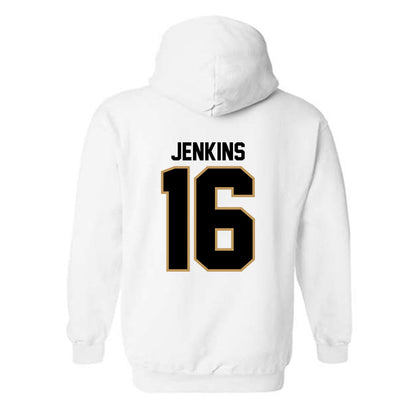Oakland - NCAA Women's Soccer : Corinne Jenkins - Classic Shersey Hooded Sweatshirt-1