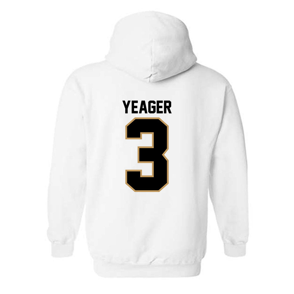 Oakland - NCAA Men's Basketball : Donny Yeager - Classic Shersey Hooded Sweatshirt-1