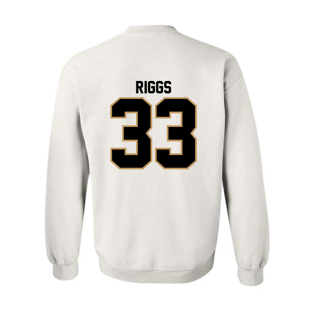Oakland - NCAA Baseball : Luke Riggs - Classic Shersey Crewneck Sweatshirt-1