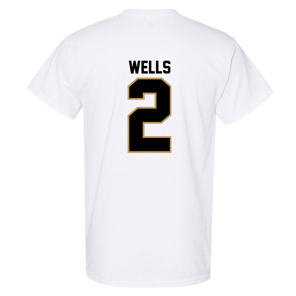 Oakland - NCAA Men's Basketball : Ziare Wells - Classic Shersey T-Shirt-1