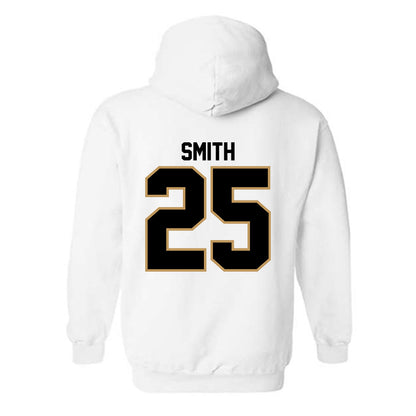 Oakland - NCAA Women's Basketball : Angelina Smith - Classic Shersey Hooded Sweatshirt-1