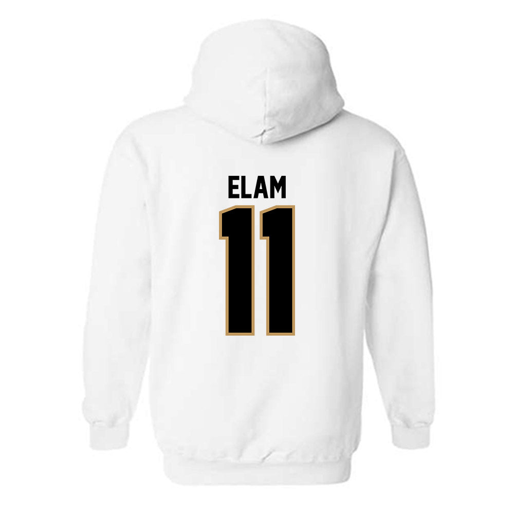 Oakland - NCAA Women's Basketball : Jaidyn Elam - Classic Shersey Hooded Sweatshirt-1