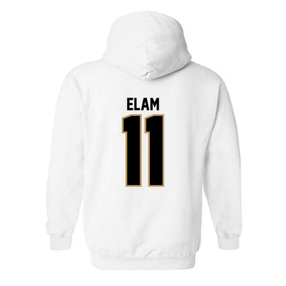Oakland - NCAA Women's Basketball : Jaidyn Elam - Classic Shersey Hooded Sweatshirt-1