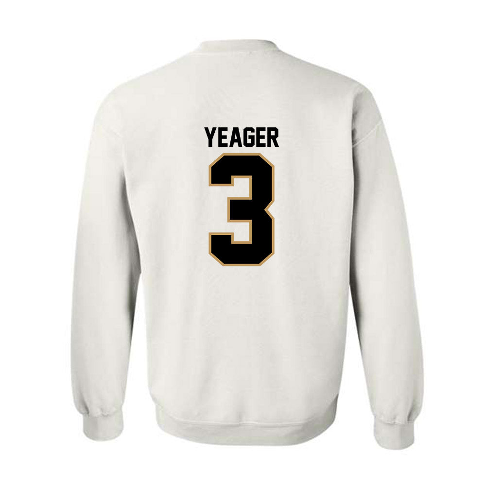 Oakland - NCAA Men's Basketball : Donny Yeager - Classic Shersey Crewneck Sweatshirt-1