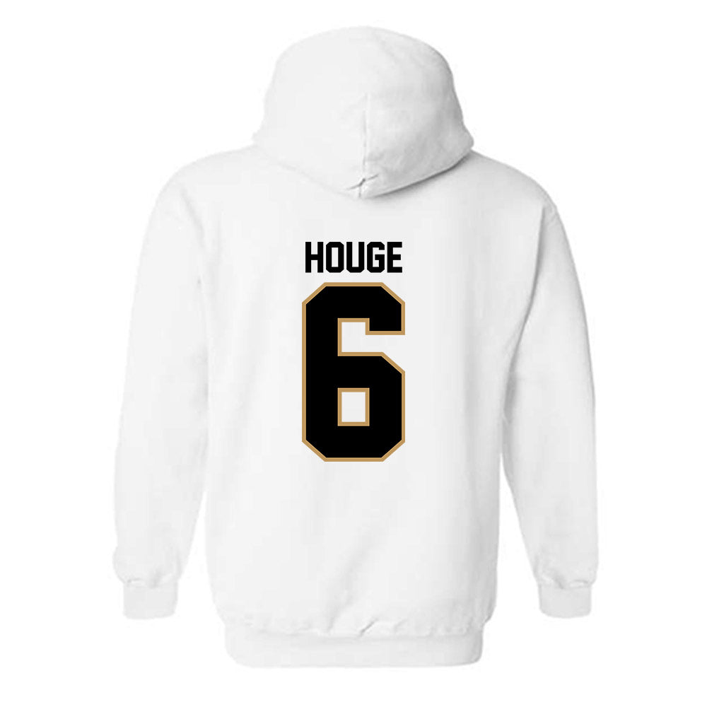 Oakland - NCAA Men's Basketball : Michael Houge - Classic Shersey Hooded Sweatshirt-1