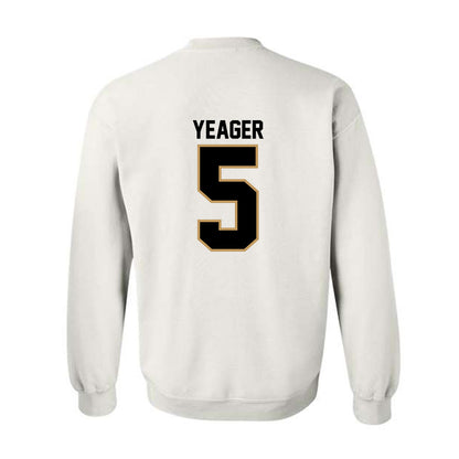 Oakland - NCAA Men's Basketball : MJ Yeager - Classic Shersey Crewneck Sweatshirt-1