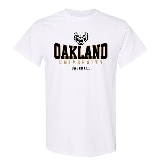 Oakland - NCAA Baseball : Nick Mardis - Classic Shersey T-Shirt-0