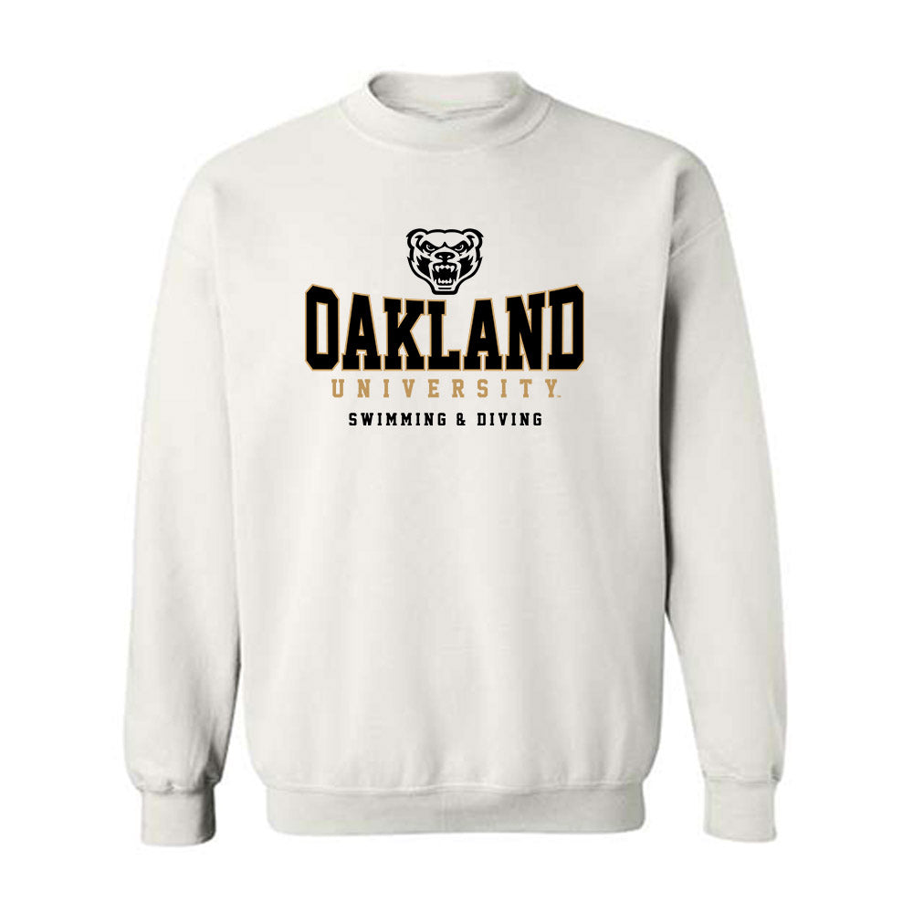 Oakland - NCAA Women's Swimming & Diving : Hannah Clark - Classic Shersey Crewneck Sweatshirt-0