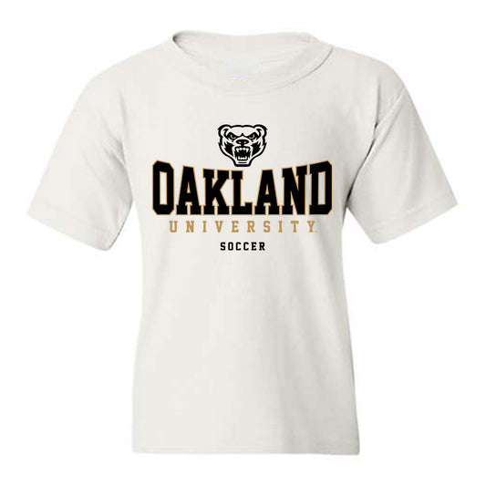 Oakland - NCAA Women's Soccer : Marina Downing - Classic Shersey Youth T-Shirt-0
