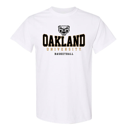 Oakland - NCAA Men's Basketball : Donny Yeager - Classic Shersey T-Shirt-0