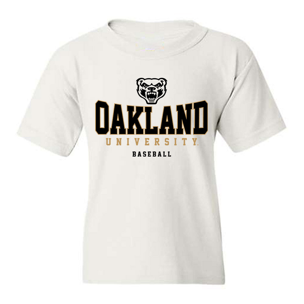 Oakland - NCAA Baseball : Aidan Schuck - Classic Shersey Youth T-Shirt-0