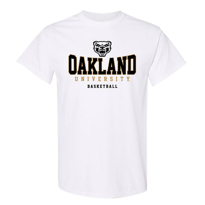 Oakland - NCAA Men's Basketball : Isaac Garrett - Classic Shersey T-Shirt-0