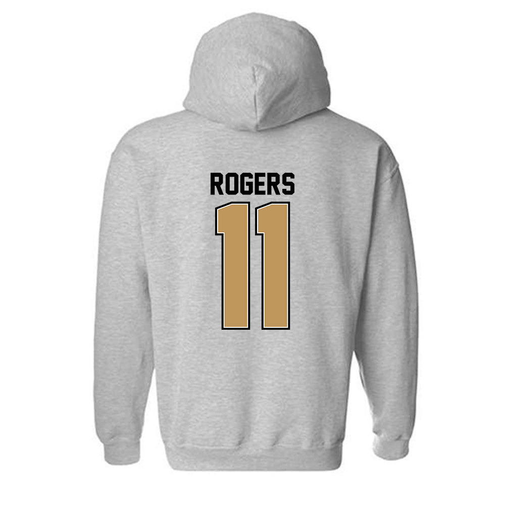 Oakland - NCAA Women's Basketball : Aalyssa Rogers - Classic Shersey Hooded Sweatshirt-1
