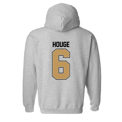 Oakland - NCAA Men's Basketball : Michael Houge - Classic Shersey Hooded Sweatshirt-1