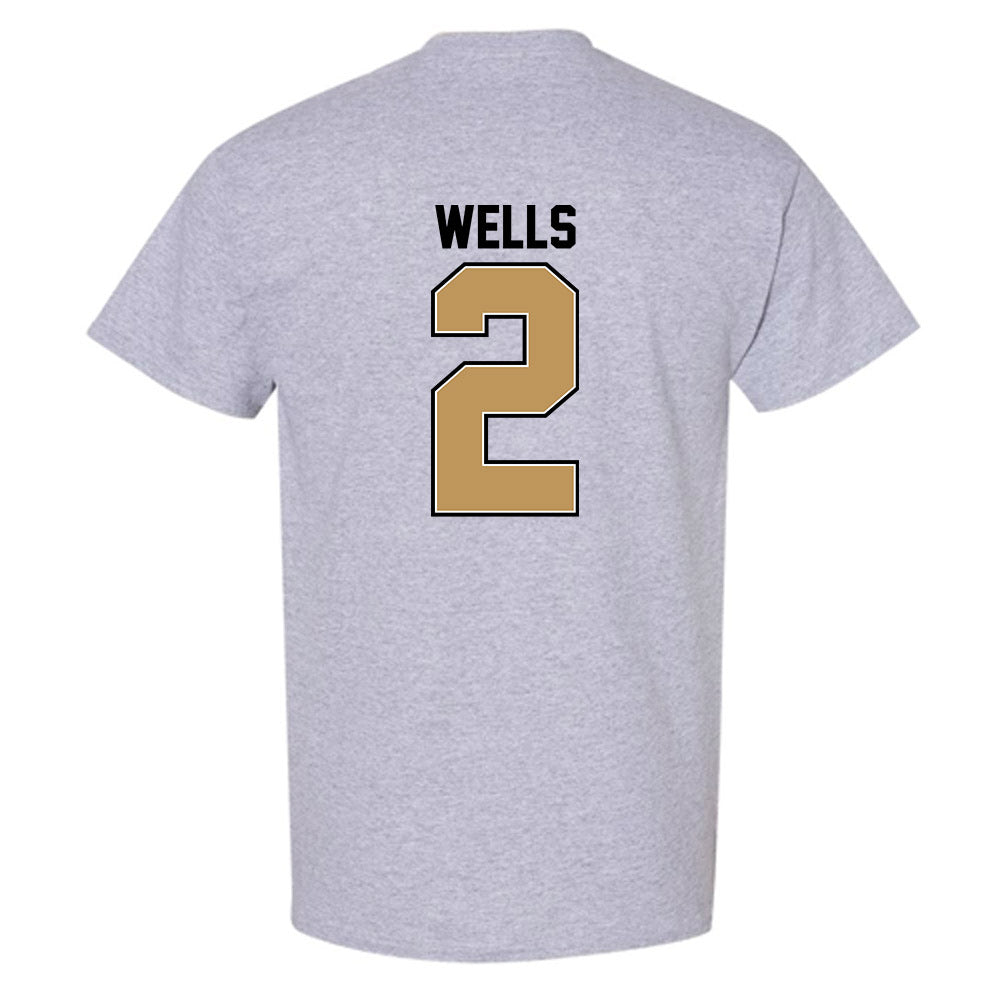 Oakland - NCAA Men's Basketball : Ziare Wells - Classic Shersey T-Shirt-1