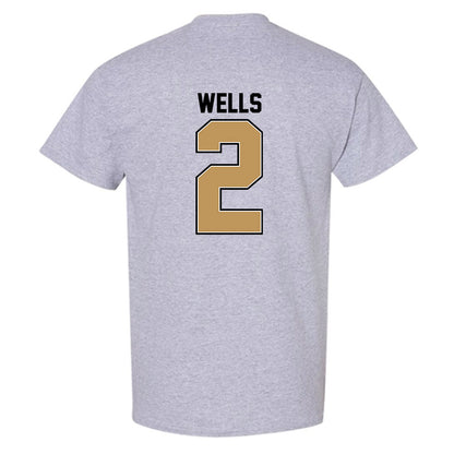 Oakland - NCAA Men's Basketball : Ziare Wells - Classic Shersey T-Shirt-1