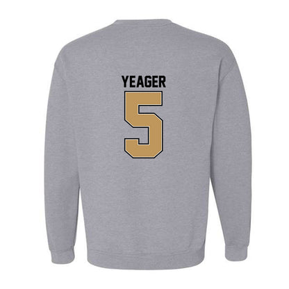 Oakland - NCAA Men's Basketball : MJ Yeager - Classic Shersey Crewneck Sweatshirt-1