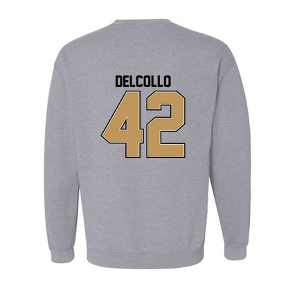 Oakland - NCAA Baseball : Drew Delcollo - Classic Shersey Crewneck Sweatshirt-1