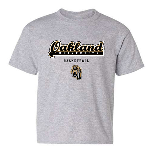 Oakland - NCAA Men's Basketball : Jack Gohlke - Classic Shersey Youth T-Shirt