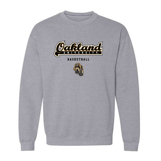 Oakland - NCAA Women's Basketball : Ilris Aworet - Classic Shersey Crewneck Sweatshirt-0