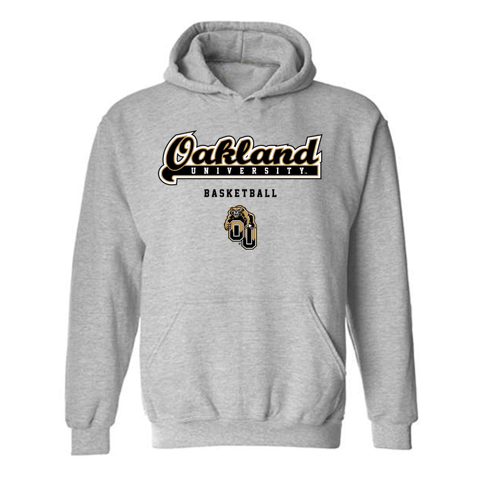Oakland - NCAA Women's Basketball : Karinna Trotter - Classic Shersey Hooded Sweatshirt-0