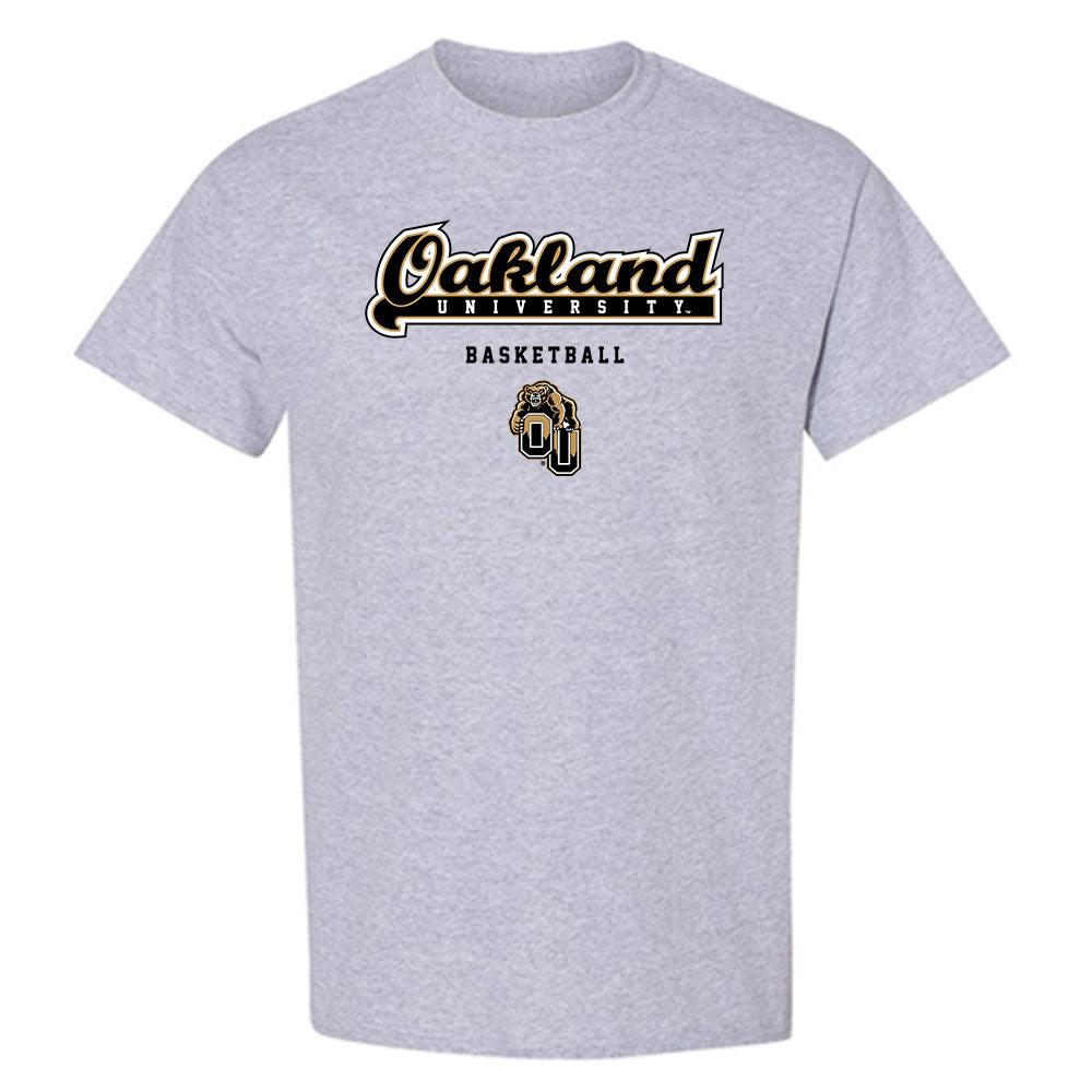 Oakland - NCAA Men's Basketball : Donny Yeager - Classic Shersey T-Shirt-0