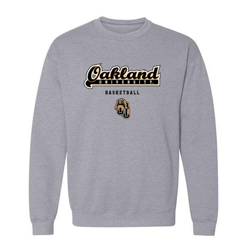 Oakland - NCAA Men's Basketball : William Beugre kassi - Classic Shersey Crewneck Sweatshirt-0