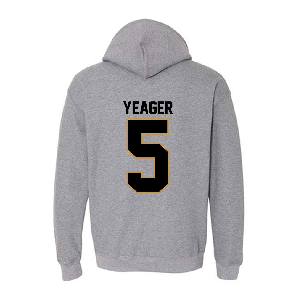Oakland - NCAA Men's Basketball : MJ Yeager - Hooded Sweatshirt-1