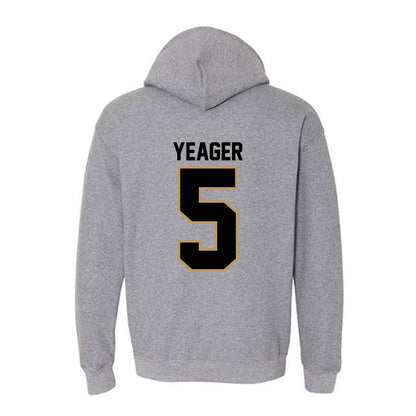 Oakland - NCAA Men's Basketball : MJ Yeager - Hooded Sweatshirt-1