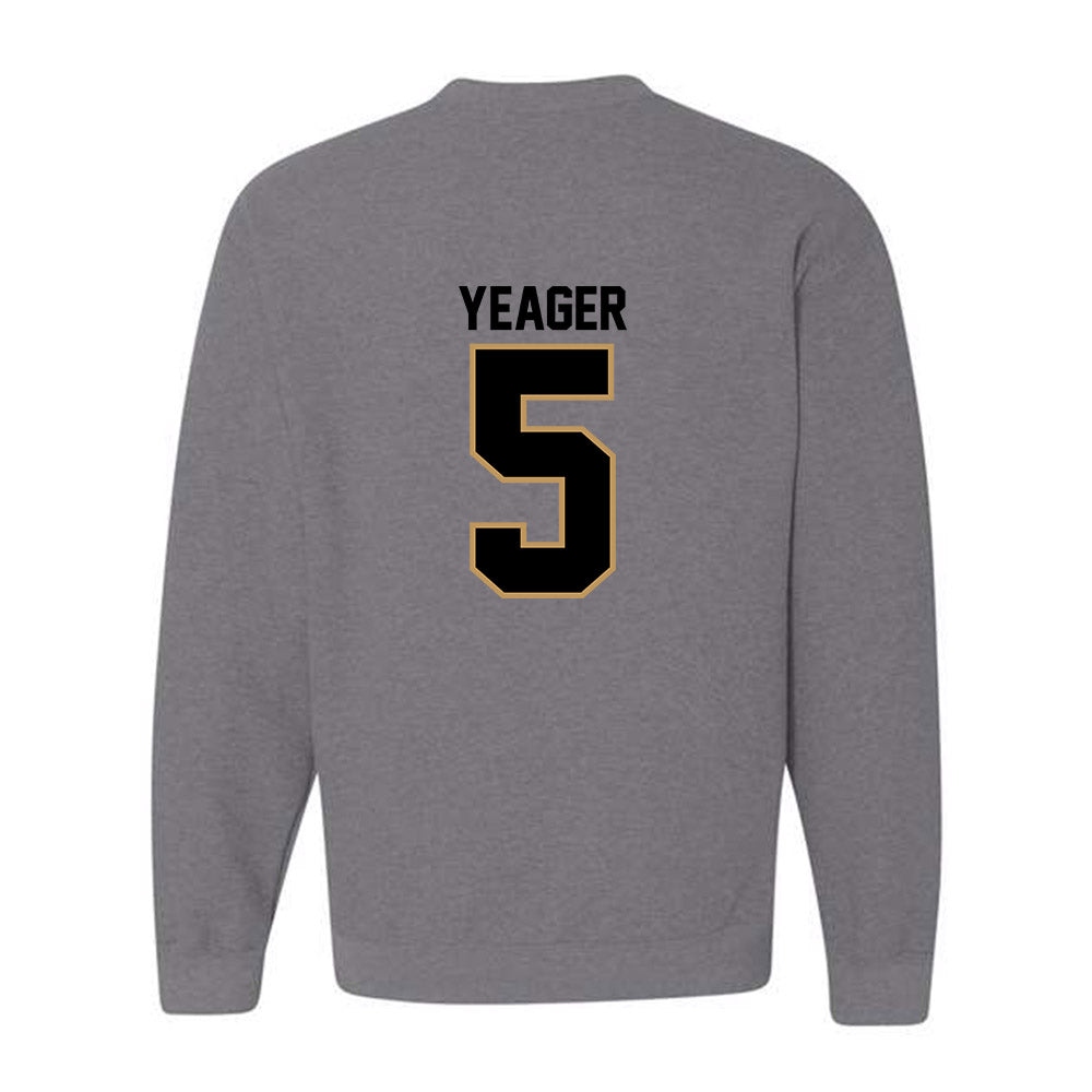 Oakland - NCAA Men's Basketball : MJ Yeager - Crewneck Sweatshirt-1